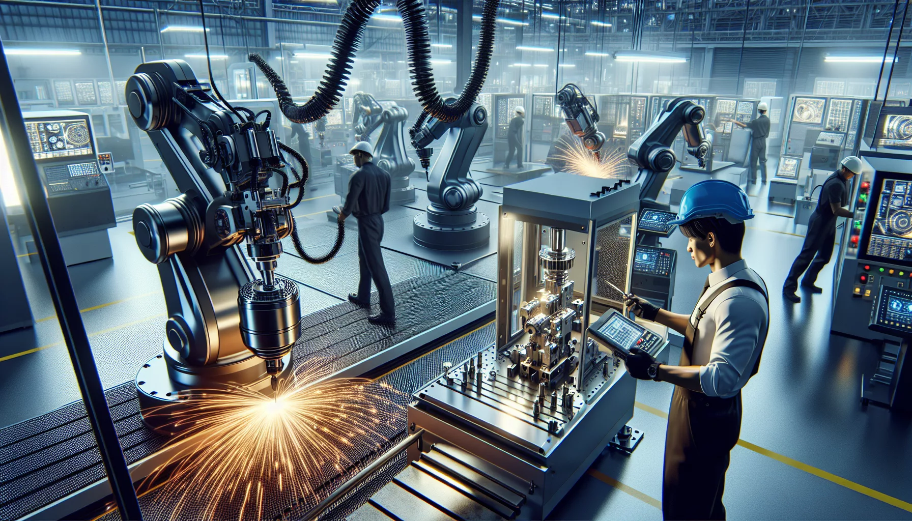découvrez comment la robotisation révolutionne l'usinage cnc, en améliorant la précision et l'efficacité des processus de fabrication. explorez les avantages technologiques et les applications novatrices qui transforment l'industrie.