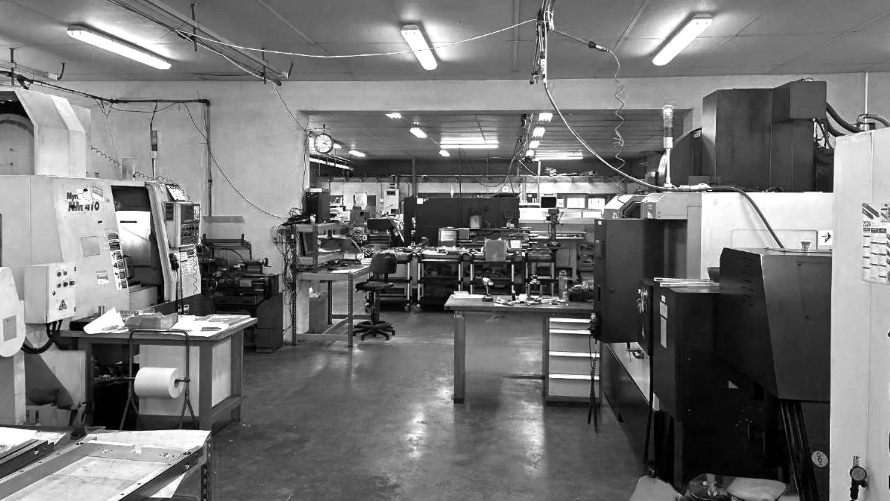 Site de production d'usinage CN de haute précision – AXIS 3D MECA